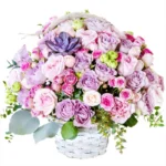 Корзина с цветами Цветение души